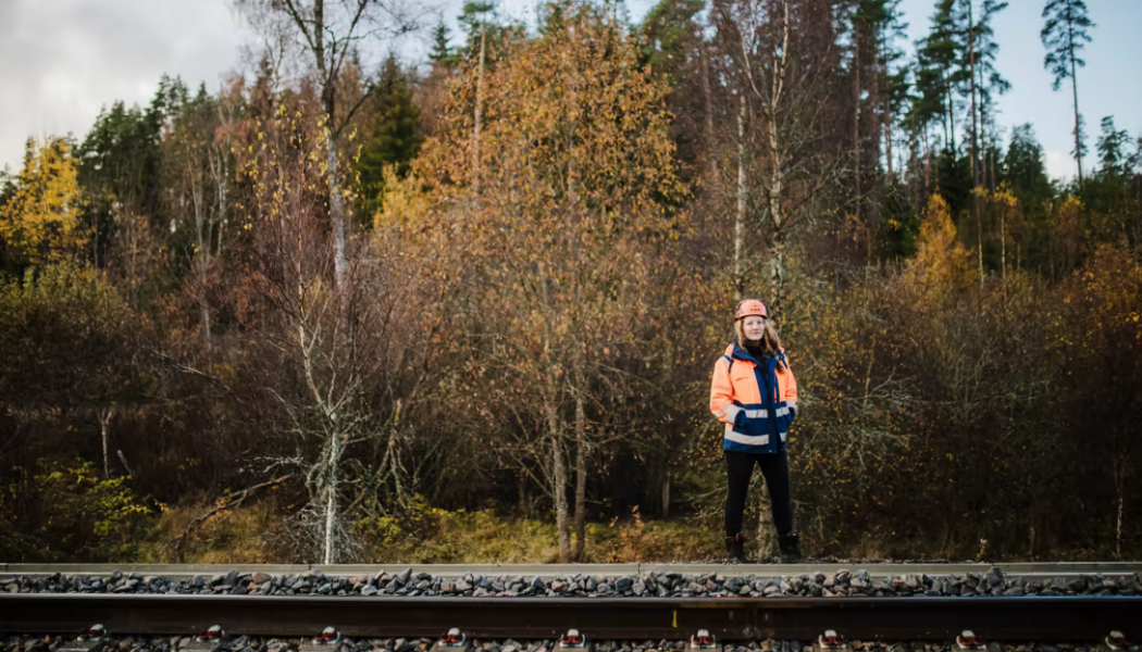 Sveab Järnväg tar uppdrag på Storliens driftplats. Foto: Sveab