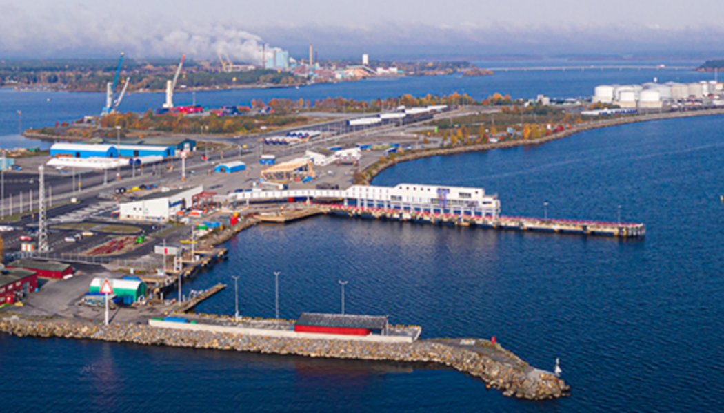 Ny tåglinje mellan Umeå hamn och Göteborg. Foto: Inab