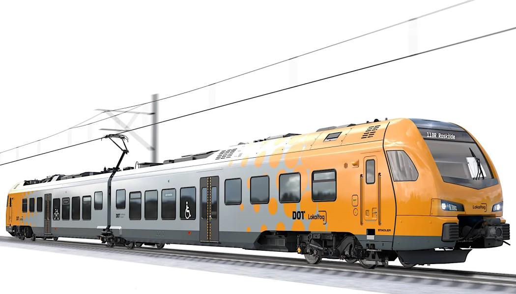 Tågen kommer att ha en topphastighet på 160 kilometer i timmen, vilket möjliggör nya servicemöjligheter på det statliga järnvägsnätet. Lokaltog förväntar sig att de nya tågen levereras av Stadler mellan fjärde kvartalet 2027 och slutet av 2028. Den slutgiltiga leveransplanen fastställs vid årets slut. Bild: STADLER
