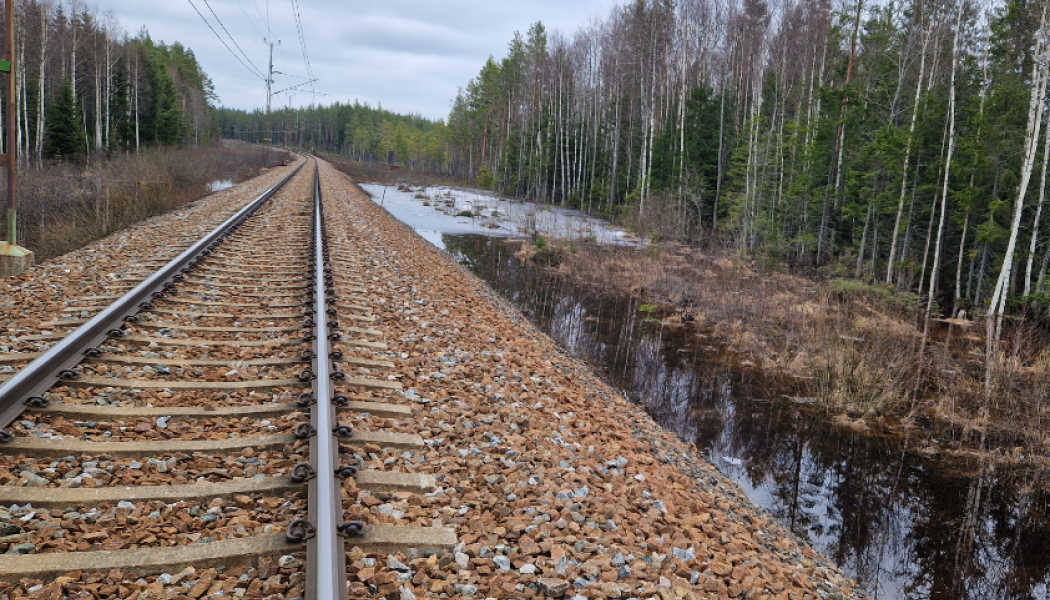 Järnvägen Gävle–Ockelbo byggs om för högre belastning