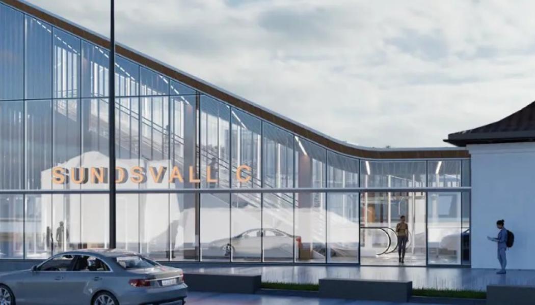 Sundsvall Central. Bild: Trafikverket