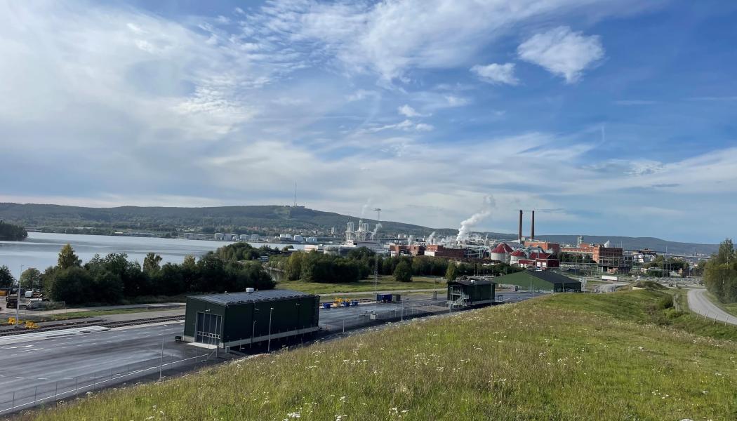 Sundsvall logistikpark. Foto: Väte Bolagen