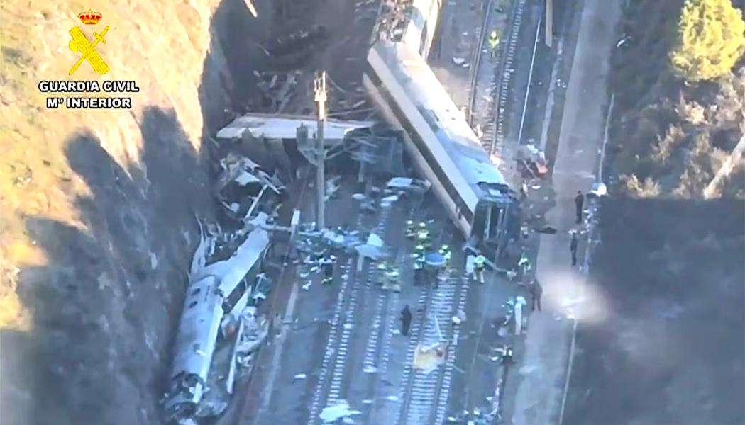 Dödlig tågolycka i Spanien förbryllar experter