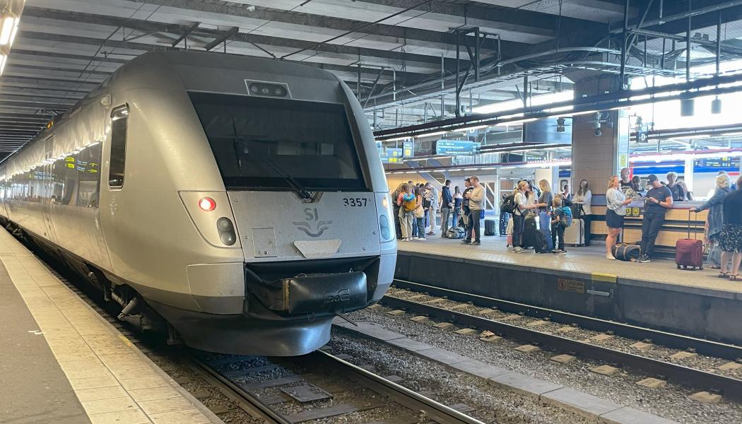 X2000 Stockholms Central berg