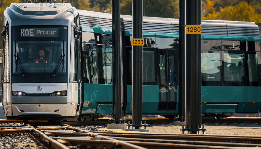 Spårvagn i Helsingfors. Foto: Kaupunkiliikenne Oy 