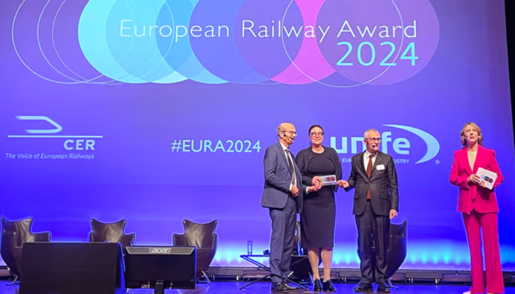 European Railway Awards i Bryssel Foto: Tågföretagen