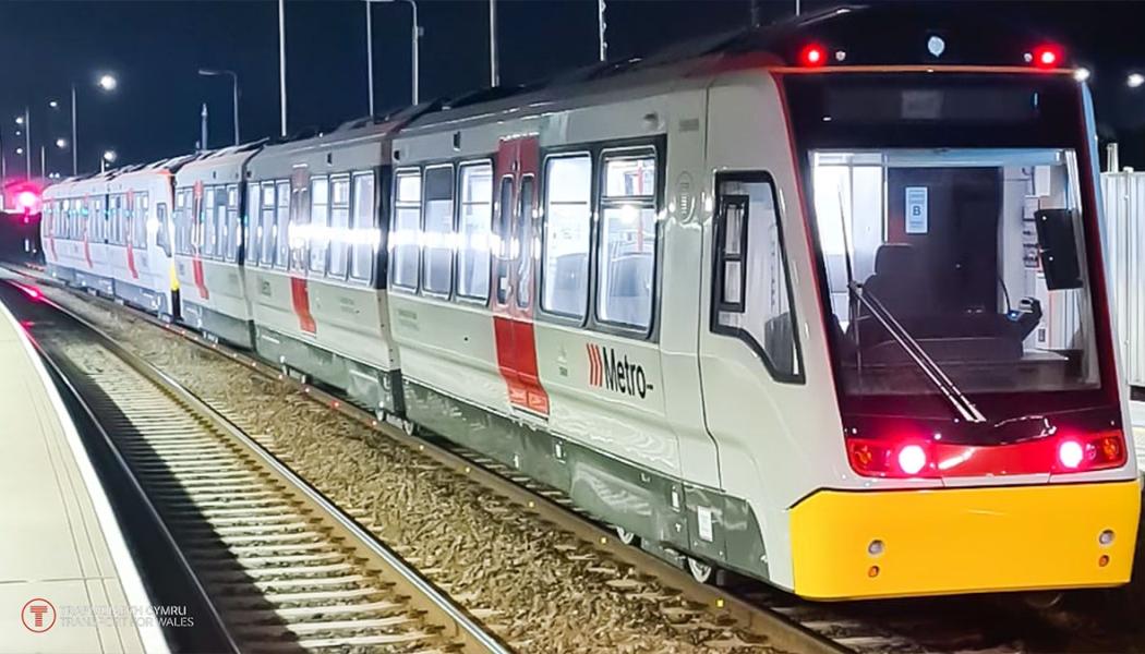 United Kingdom: A new light rail train for the South Wales Metro is under trial