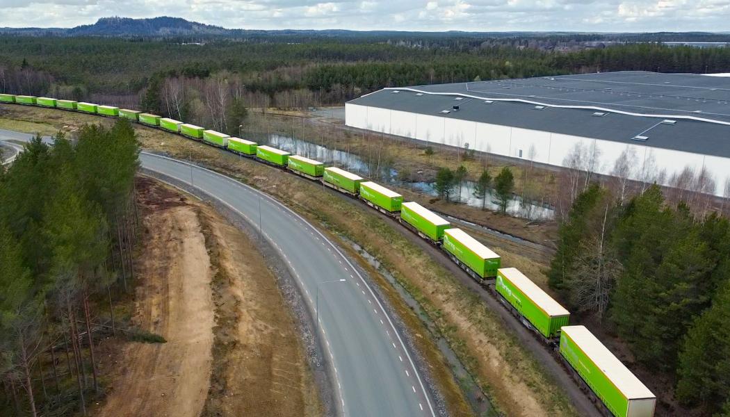 Bring Intermodal förbättrar tågtransporterna mellan Oslo och Torsvik i Jönköping. Foto: Bring