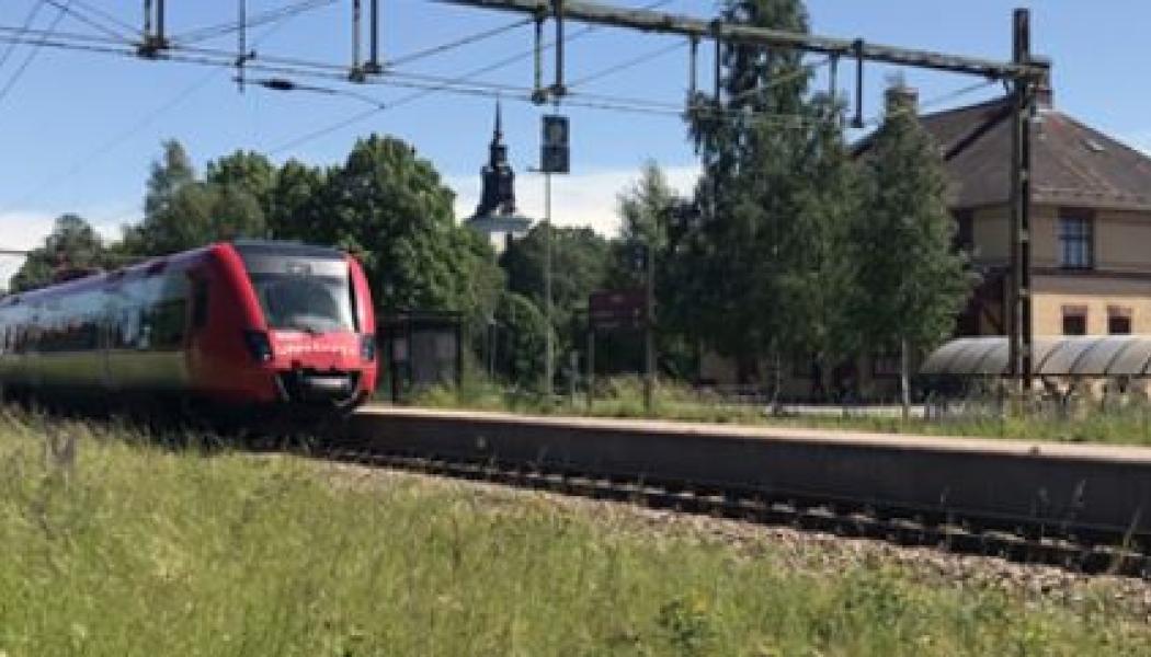 Heby station – planskild passage. Foto: Trafikverket