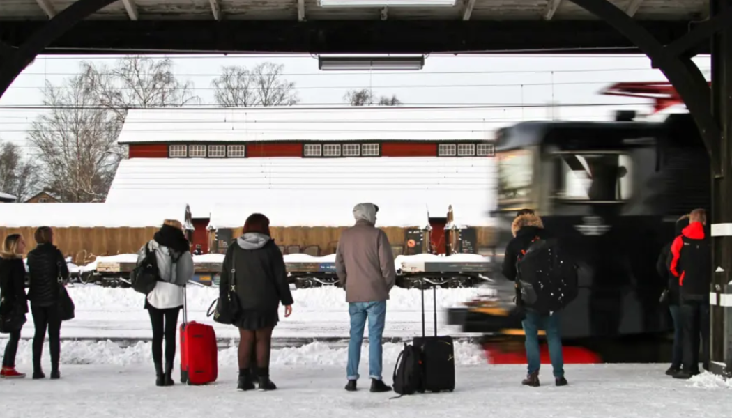 I december var kortdistanstågen mest punktliga. Foto: Trafikverket
