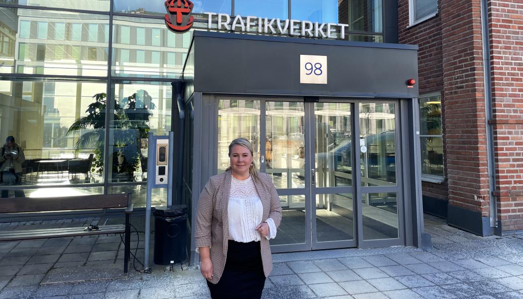 Anna Ericsson, trafikdirektör, Trafikverket. Foto: Trafikverket