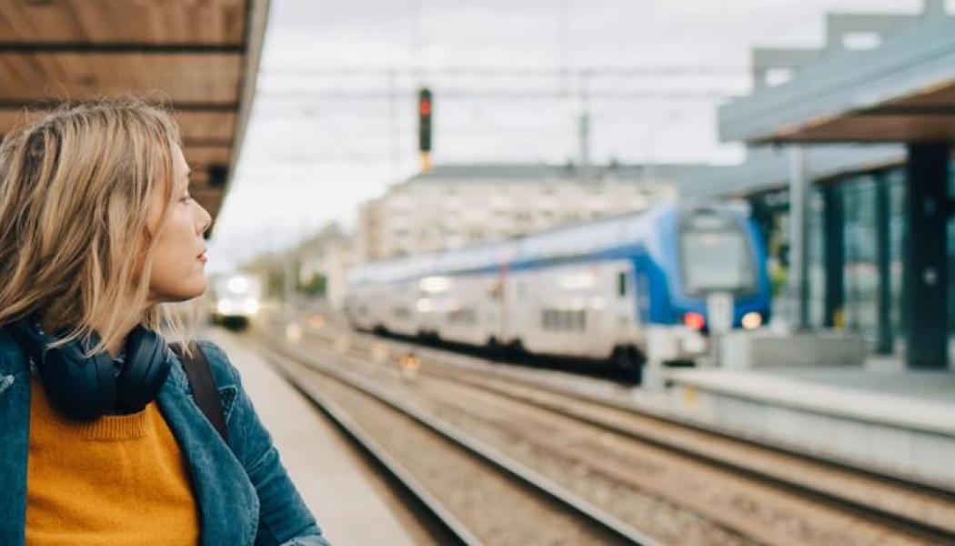 Med den nya järnvägen blir restiderna mellan Jönköping–Vaggeryd–Värnamo mer konkurrenskraftiga Foto: Trafikverket