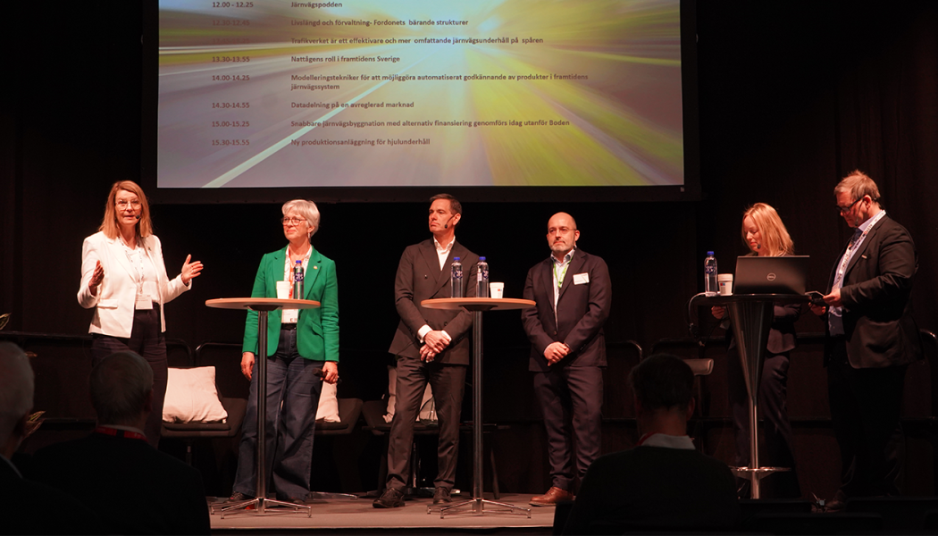 Årets upplaga av Train & Rail arrangerades av Stockholmsmässan och Swedtrain och genomfördes på Stockholmsmässan 6–8 maj. Foto: Stockholmsmässan