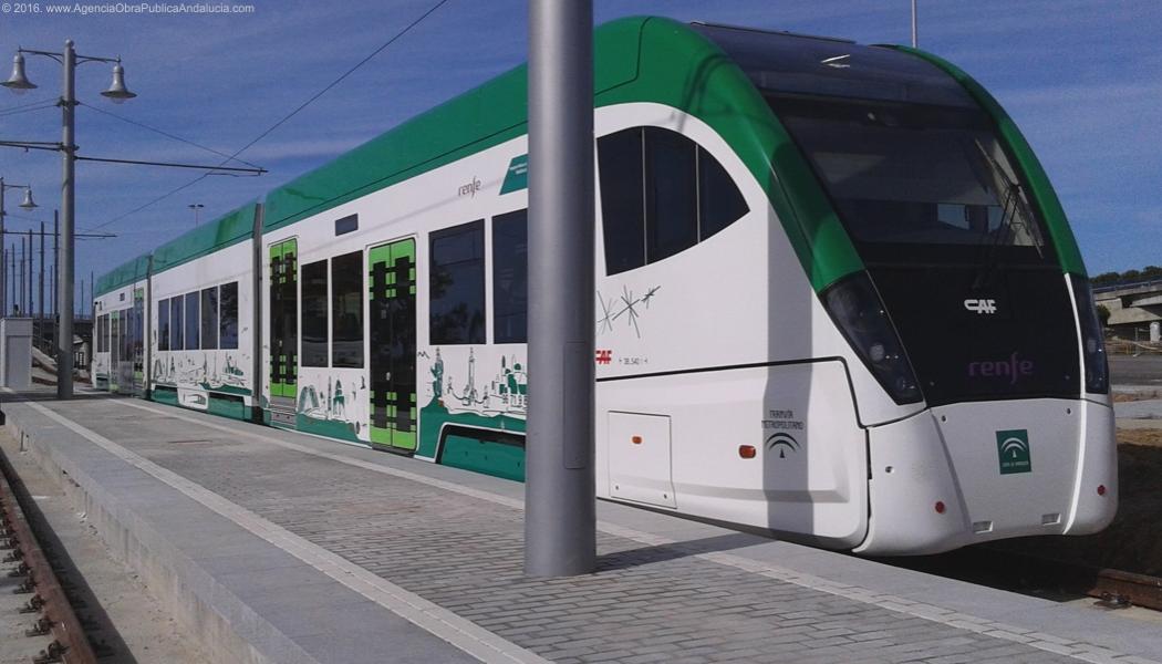 Den nya linjen förväntas minska biltrafiken mellan Cádiz förorter och dess centrala delar. Foto: Junta de Andalucia