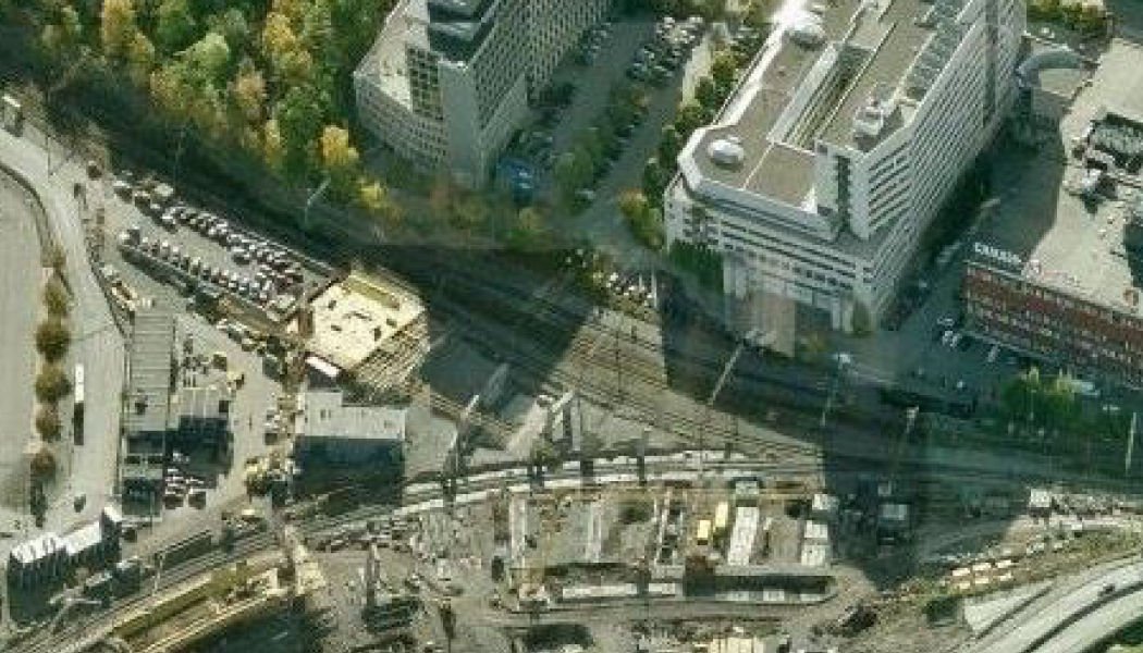 Trafikverket har fattat ett villkorat beslut om att lägga ner Värtan Östras bangårdsdel. Foto: Trafikverket