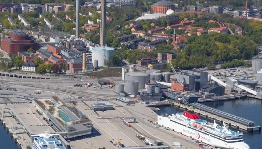 I Värtan ska den västra bangården byggas om för att öka kapaciteten och möjliggöra en stängning av den östra bangården. Foto: Trafikverket