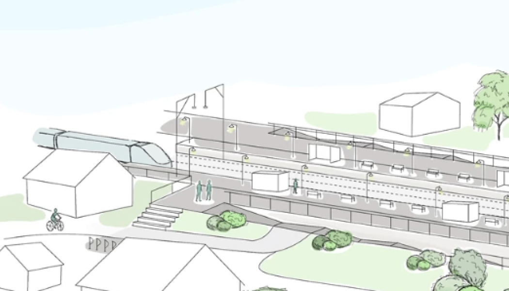 Väse station. Bild: Trafikverket