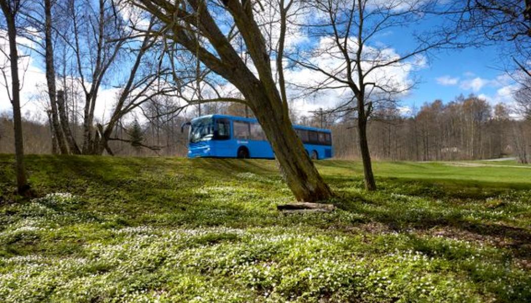 Från och med 2027 blir det tätare turer, elbussar och tåg var tionde minut i Lerums kollektivtrafik. Fotograf: Thomas Harrysson