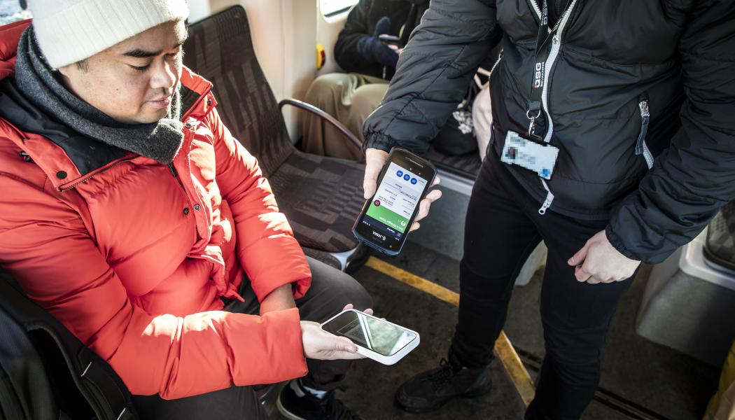 Antalet kontroller ökar i hela Göteborgsregionen. Foto: Västtrafik