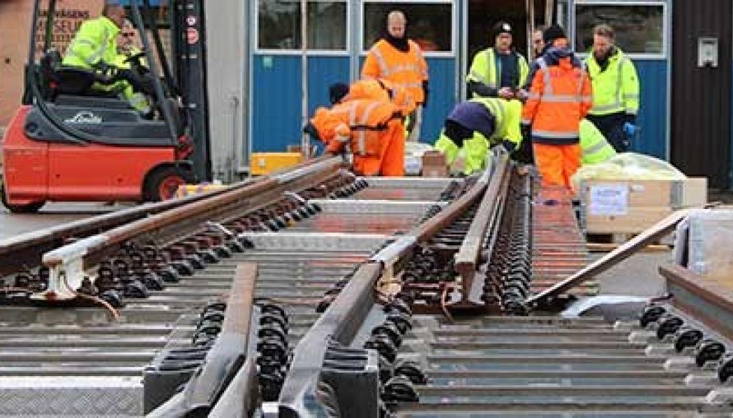 Växeldrivstester. Foto: Trafikverket