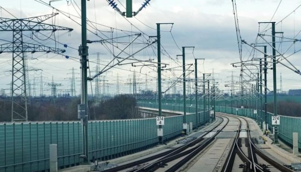 Järnvägsväxlar i Tyskland. Foto: Deutsche Bahn