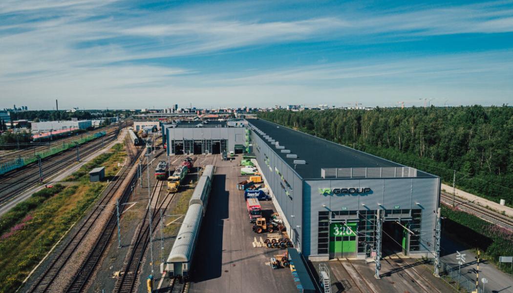 Uleåborgs depå står nu redo att bli en central nod för både finska och internationella projekt inom järnvägssektorn. Foto: VR