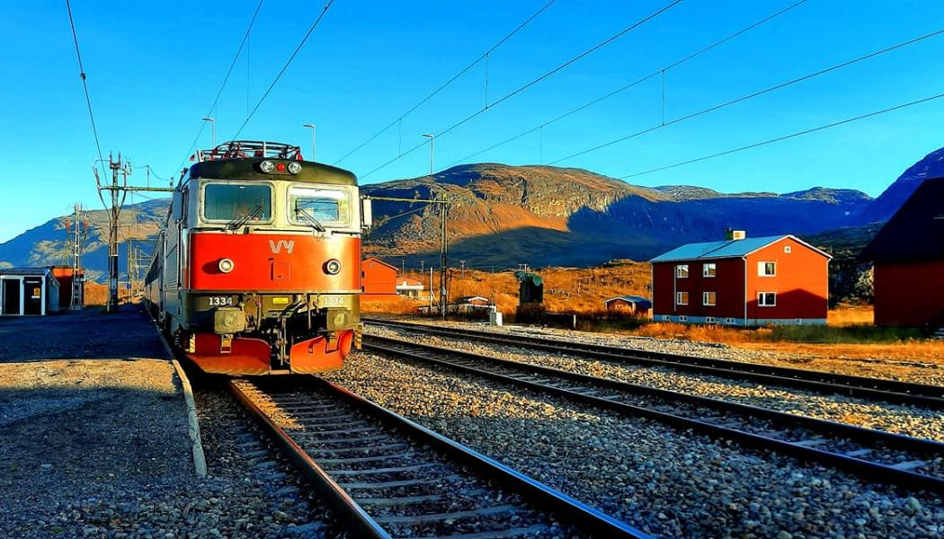 Vys tåg i Norrland. Foto; Vy