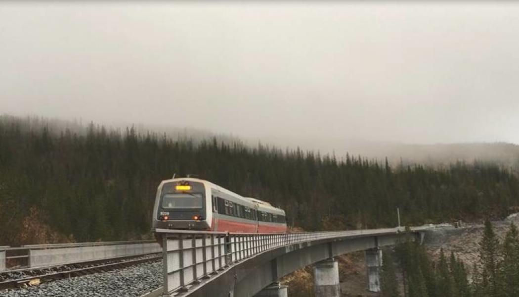 Elektrifieringen av Meråkerbanan har länge varit en av de mest prioriterade frågorna för att knyta ihop järnvägsinfrastrukturen mellan Sverige och Norge. Foto: Norrtåg