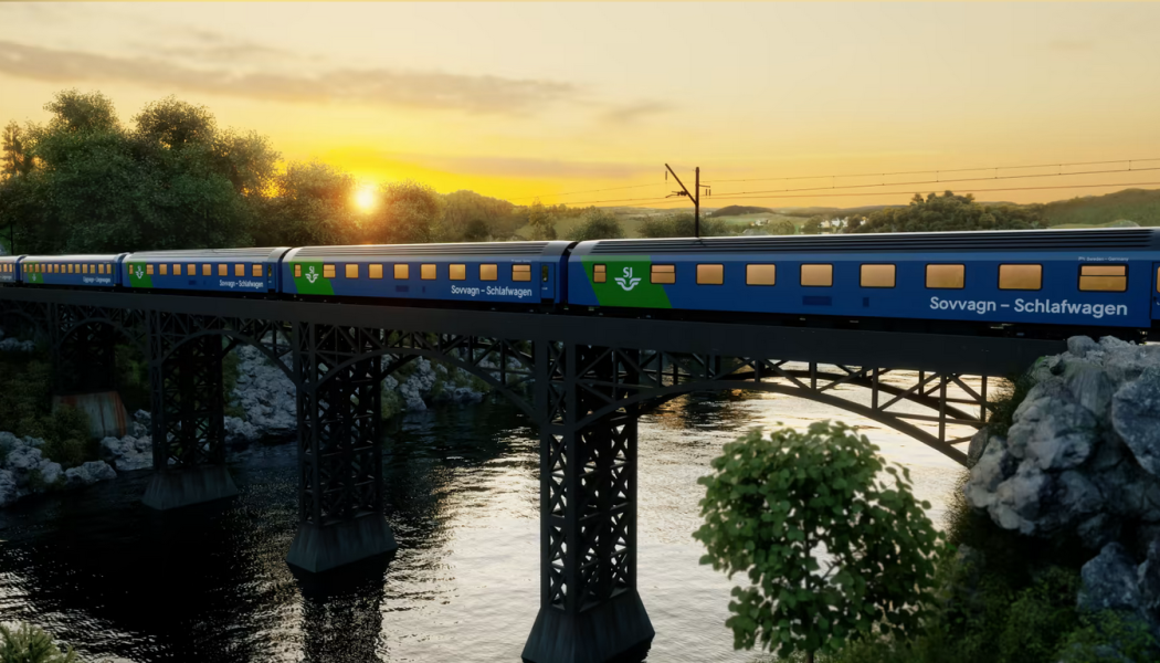 Sj kör nattåg till Hamburg men utan sovvagnar. Foto: SJ