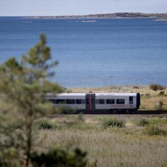 Både Västtåg och Öresundståg får kortare restider och uppdaterade avgångs- och ankomsttider. Foto: Hallandstrafiken