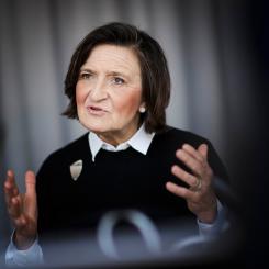 Stina Stjernkvist/SvD/TT: Monica Lingegård, vd för SJ. Arkivbild.