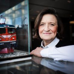 Stina Stjernkvist/SvD/TT: Monica Lingegård, vd för SJ. Arkivbild