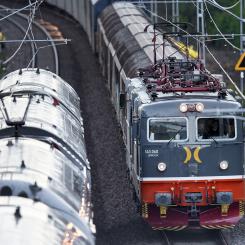 Genom att införa moving blocks går det att minska avstånden mellan tågen vilket i sin tur ökar kapaciteten på järnvägen.
FOTO: Hector Rail