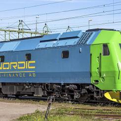 Hitachi utrustar 27 TMe-lokomotiv med ERTMS and STM på uppdrag av Nordic Re-Finance. Foto: Hitachi