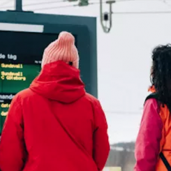 Vid trafikstörningar som resenärerna är i behov av bättre trafikinformation. Foto: Trafikverket