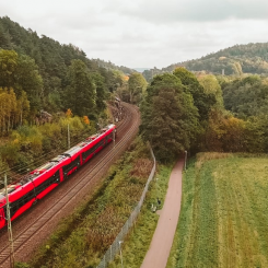 MTRX utökar antalet avgångar under vårens mest intensiva reseperioder. Foto: Johan Dirfors