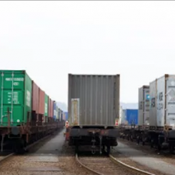 Smart port som läser av järnvägsgodset automatiskt testas i Göteborg. Foto: Trafikverket