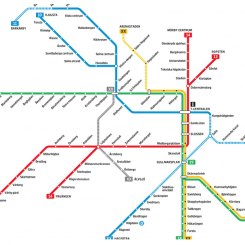 Älvsjö får ny tunnelbana. Karta: AFRY