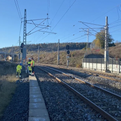 Rejlers ska dokumentera högspänningsanläggningar på järnvägarna i östra Norge. Foto: Rejlers