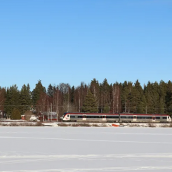 Det blir begränsad tågtrafik under sportlovsveckan. Foto: Yujin Zhang/SJ