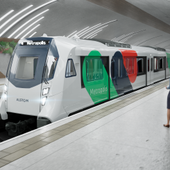 Samarbetet kommer att göra det möjligt för Alstom att integrera en högre andel stålskrot i sina produkter. Bild: Outokumpu