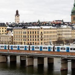 Ytterligare tjugo Movia C30-tåg till Stockholm. Foto: Alstom