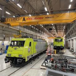 Alstom samlar all expertis för underhåll av Traxx Universal-lok i Motala. Foto: Alstom
