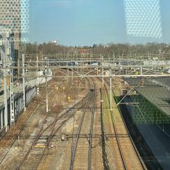 Älvsjö pendeltågsstation är en av stationerna som påverkas av sommarens banarbeten i SL-trafiken. Foto: Stina Wickkenberg