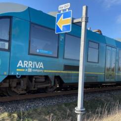 Risk för att återöppningen mellan Skjern och Herning kan skjutas upp. Foto: Banedanmark