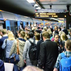 Tunnelbanans befintliga manöversystem är över 50 år gammalt.  Foto: Pressbild