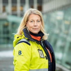 Catharina Elmsäter-Svärd, vd Byggföretagen och tidigare infrastrukturminister, ska hålla samtal med alla aktörer som använder Malmbanan. Byggföretagen Pressbild