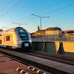 Tunnelbana mellan Gamla stan och Slussen i Stockholm. Foto: Coromatic