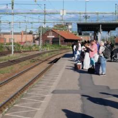 Avstängningen påverkar all tågtrafik på sträckan Sala–Avesta Krylbo. Foto: Göran Fält