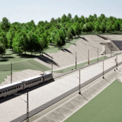 Planen är att hela utbyggnaden ska vara färdigställd år 2031. Bild: Trafikverket